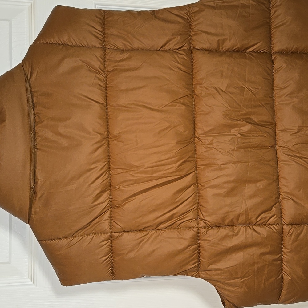 (New) American Eagle Men's Brown Puffer Vest Size L - Picture 4 of 9